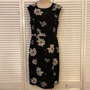 Banana Republic Navy Floral Dress